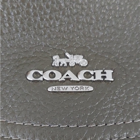 Coach 6145 Pennie Leather backpack NWOT work bag sage color - Picture 7 of 11